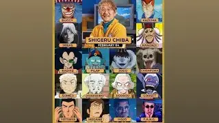 birthday Shigeru Chiba! 🎂Join us in wishing him all the best of birthday #ShigeruChiba #千葉繁