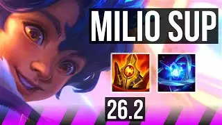 MILIO & Jinx vs BLITZCRANK & Aphelios (SUP) | KR Grandmaster | 26.2