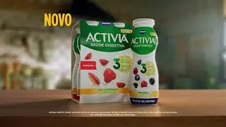 Novos Activia Líquidos Frutas | Com 100% Ingredientes Origem Natural