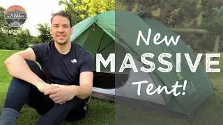 MASSIVE New Camping Tent! I Jack Wolfskin Skyrocket 2 Dome Tent Review I Wild Camping & Hiking Gear