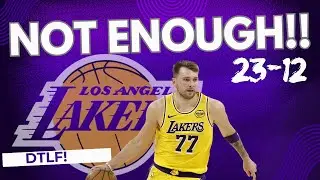 LUKA GOES OFF BUT ITS NOT ENOUGH VS SPURS...