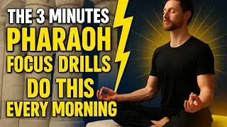 The Pharaoh's Morning Ritual: 3 Minutes to Unshakable Focus (Do This Before Breakfast)