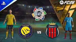 Al Nassr vs Al Riyadh | Saudi Pro League | Ronaldo Leads the Attack! | FC 26