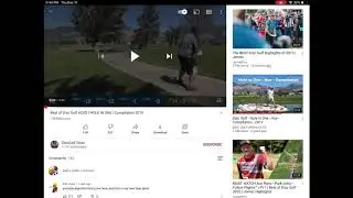 Reaction to ace compilation disc golf