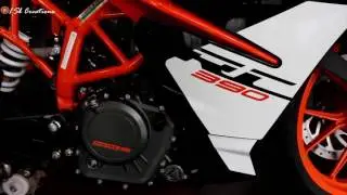 KTM RC 390 cup bike