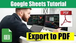 Экспорт в PDF с помощью Google Таблиц (4 разных способа поделиться PDF-файлом Google Таблиц)