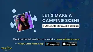 Camp | Camping Scene | Craft for Kids | Art and Craft Ideas | Online Craft Classes