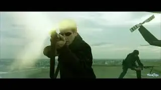 The Matrix: Neo vs Agent Dodging Bullet scene