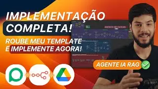 COMO CRIAR UM AGENTE DE IA COMPLETO! CONSULTA GOOGLE DRIVE E RESPONDE NO WHATSAPP (TEMPLATE GR&Aacute;TIS)