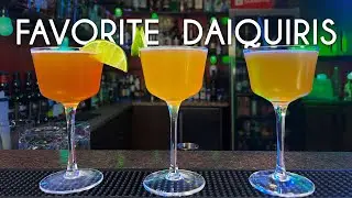 My TOP 3 Favorite Daiquiris | Perfect Summer Drinks