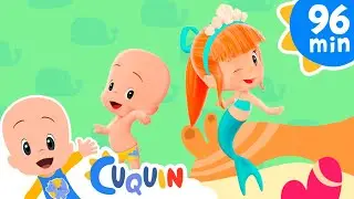 Swimming Dance 🏊🏽 and more Nursery Rhymes by Cleo and Cuquin | Children Songs