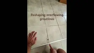 Fixing Overflowing Grout Lines the Right Way