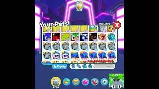 МОИ новые ТОПОВЫЕ петы из Dark Matter Machine 🐾Event ST.PATTY 2023🐾Pet Simulator X🐾 #shorts