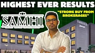 SAMHI HOTELS: Perfect Turnaround for this Hotel Stock