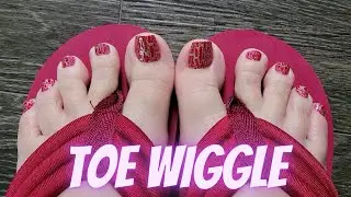 Toe Wiggle Wedge Flip Flops for Feet Lovers