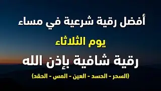 أفضل رقية شرعية في مساء يوم الثلاثاء علاج الحسد_السحر_العين _حفظ وتحصين للمنزل _القارئ علاء عقل