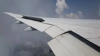 Amazing Cloud Weather Landing At Allama Iqbal International Airport - 4K - 60fps