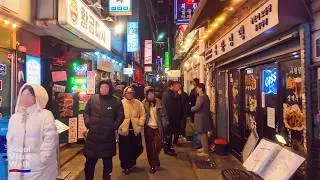 Seoul&rsquo;s Retro & Traditional Streets at Night ✨ Walking Euljiro, Jongno 3-ga & Ikseon-dong [4KHDR]