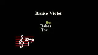 Babes in Toyland - Bruise Violet (Custom Karaoke Video)