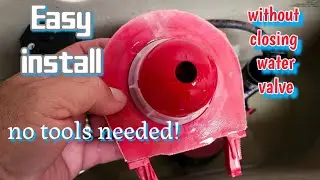 How to test and change a toilet flapper. #diyrepair #runningtoilet #waterconservation