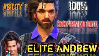 Free fire elite Andrew ability test | gameplay | elite Andrew release date 100 % confirmed.