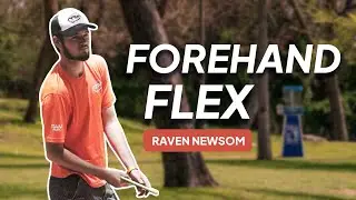 SLOMO Forehand Flex Form Breakdown | Raven Newsom 2021 Waco Disc Golf