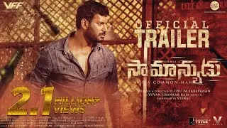 Saamanyudu Official Trailer | Vishal | Yuvan Shankar Raja | Thu.Pa.Saravanan