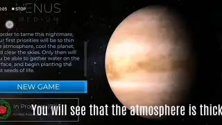 Terragenesis Super simple Venus pressure hack (no apps installing needed)