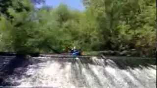 Kayak Weir Shooting