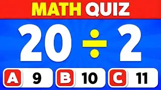 Can You Pass 20/40 Ultimate Math Quiz Challenge! | Fun Math Quiz | Foxy Guess