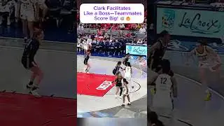 🎯Caitlin Clark: The Facilitator Making Stars Out of Her Teammates!💥✨