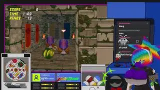 Hexi explores Sonic's world!