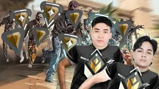 8 Rank Đồng Vs 2 Tuyển Thủ Team Secret Top Radiant NA