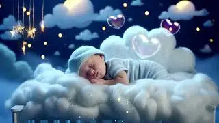 8 Hours of Rain Sounds for Baby Sleep 👶☁️ | Soft Cloud Ambience with Gentle Rain