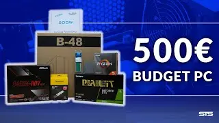 500&euro; Budget PC Build 2020 | How much performance can we get | Part 1