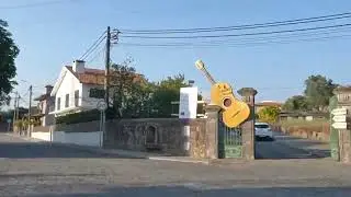 Dirigindo pelas ruas de Touguinha, Touguinhó, Junqueira e Bagunte - Vila do Conde, Portugal