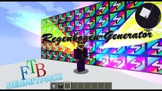 ExtraUtils2 Regenbogen Generator - effizientes setup - [Deutsch] Hermit Pack  - modded Minecraft