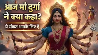 आज माँ दुर्गा ने क्या कहा? | ये संकेत आपके लिए है | Durga Maa Ka Sandesh