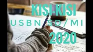KISI-KISI USBN SD 2020