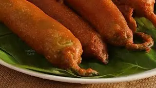 Mulakku Bajji| Easy മുളക് ബജ്ജി | ഈസി snack റെസിപ്പി  | Quick snack recipe | Humming Plates