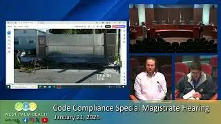 Code Compliance Special Magistrate Meeting