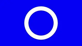 LAYAR BIRU # 0000FF HOOP, CINCIN LINGKARAN PUTIH 1 JAM