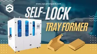 WIN-WIN PACK Self-Locking Tray Former/Lockstyle Machine/Automatic Box Packing Equipment