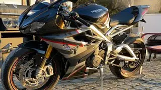 Triumph Daytona 765 moto 2 with an sc project exhaust flyby.