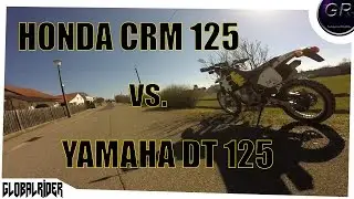 Honda CRM 125 vs. Yamaha DT 125 || Weekend-RIDE || HD