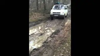 VW T4 syncro offroad test