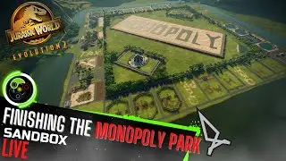 COMPLETING JWE2 MONOPOLY - Jurassic World Evolution 2 Live-Stream