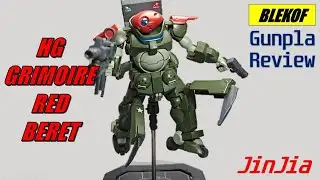 [BOOTLEG Đ&Aacute;NG MUA] JinJia | HG GH-001RB Grimoire Red Beret | Đặc c&ocirc;ng mũ nồi đỏ #gundam #bootleg