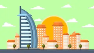 Footage Urban animations-2 Video Background HD