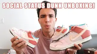 I COPPED! SOCIAL STATUS X NIKE DUNK MID 